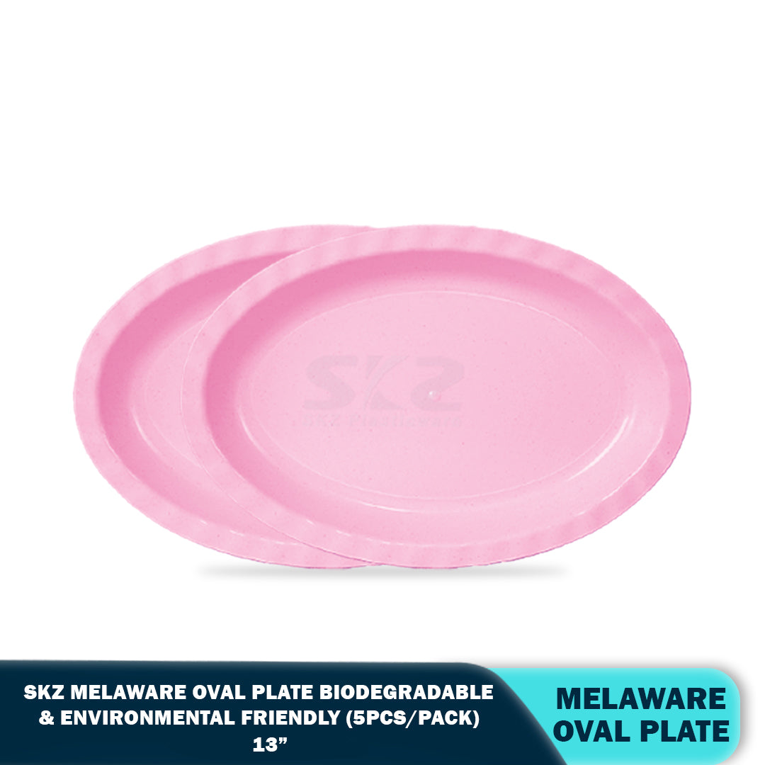 SKZ BUCKWHEAT OVAL PLATE (5PCS/PACK)