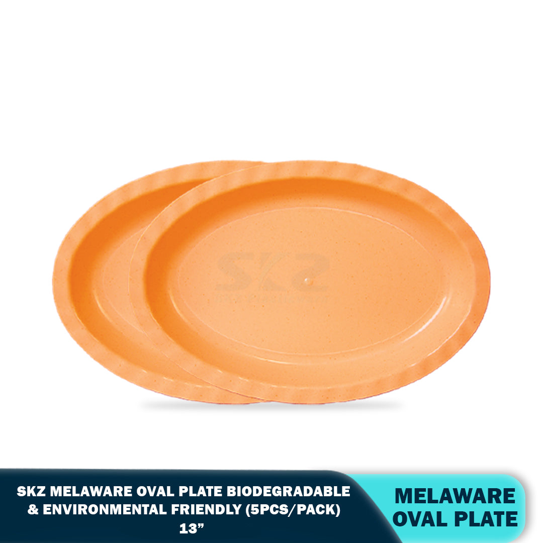 SKZ BUCKWHEAT OVAL PLATE (5PCS/PACK)