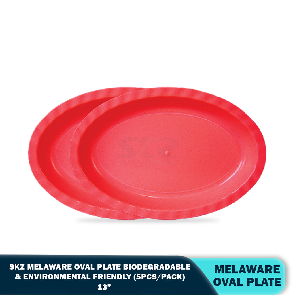 SKZ BUCKWHEAT OVAL PLATE (5PCS/PACK)