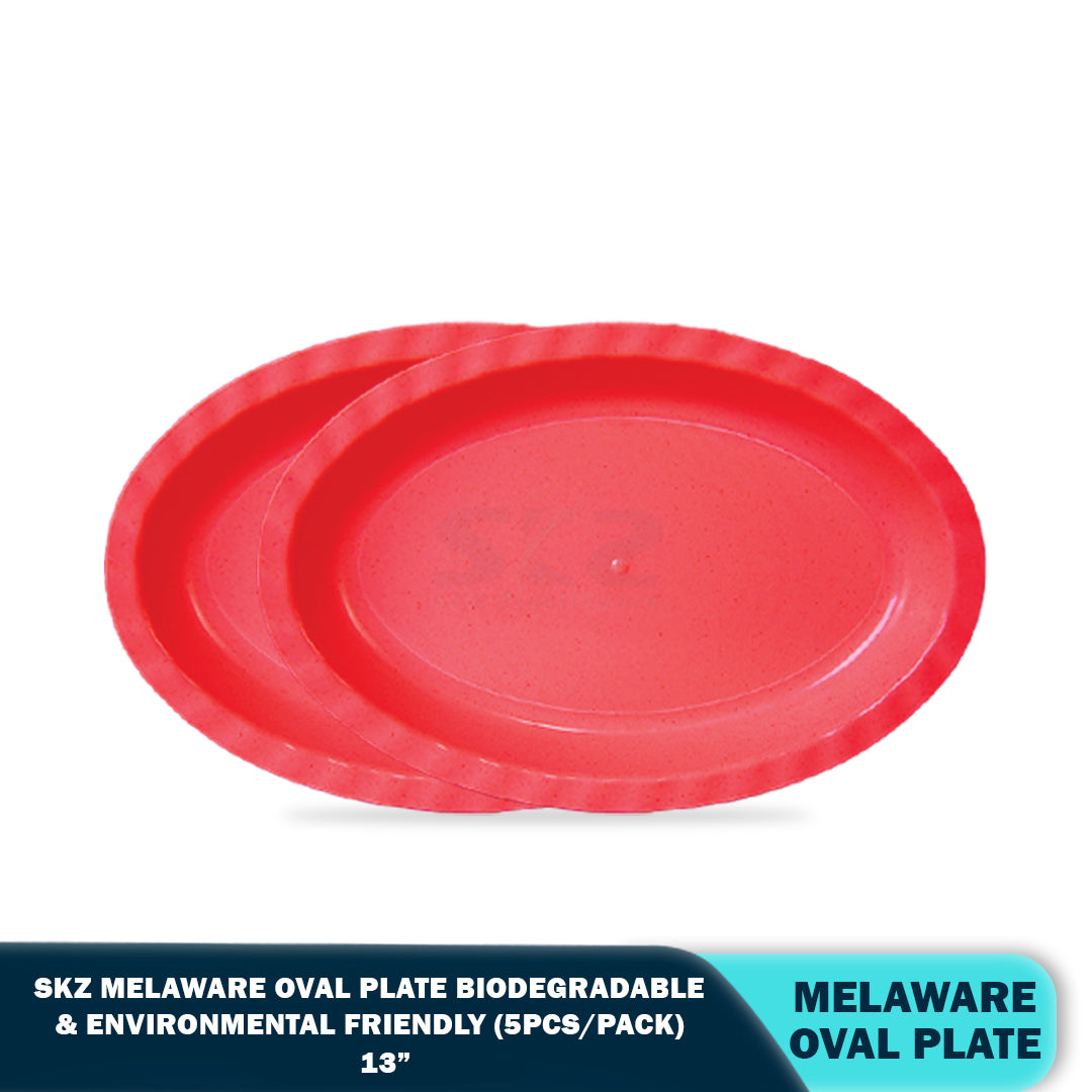 SKZ BUCKWHEAT OVAL PLATE (5PCS/PACK)