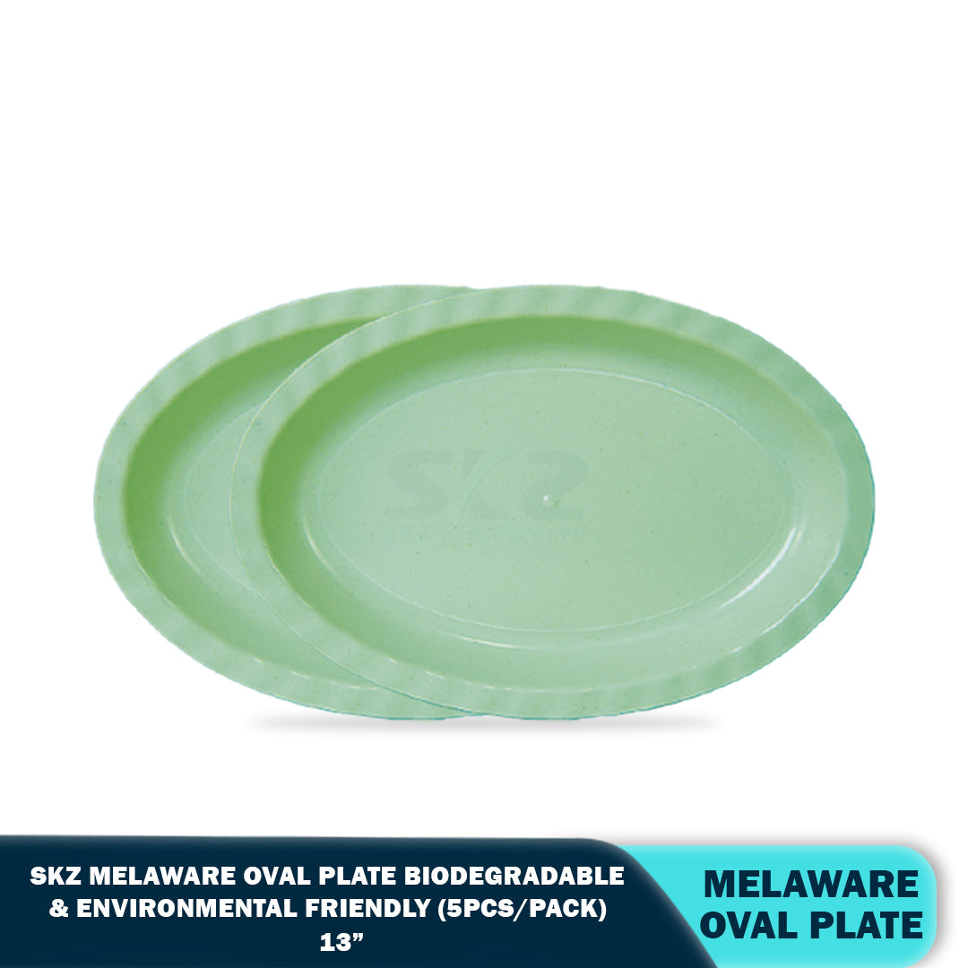 SKZ BUCKWHEAT OVAL PLATE (5PCS/PACK)