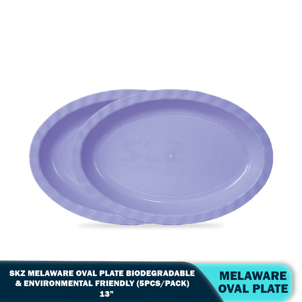 SKZ BUCKWHEAT OVAL PLATE (5PCS/PACK)