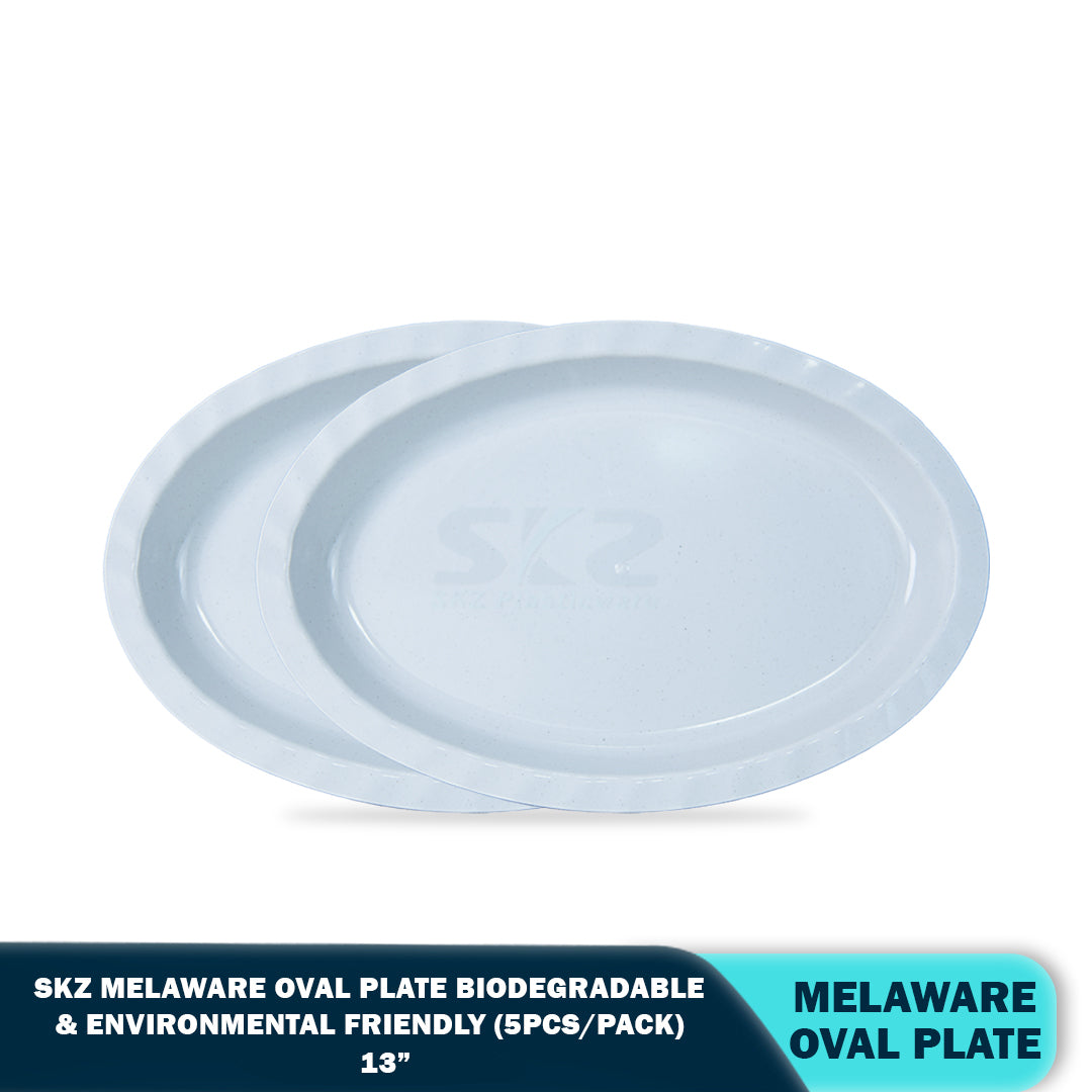 SKZ BUCKWHEAT OVAL PLATE (5PCS/PACK)