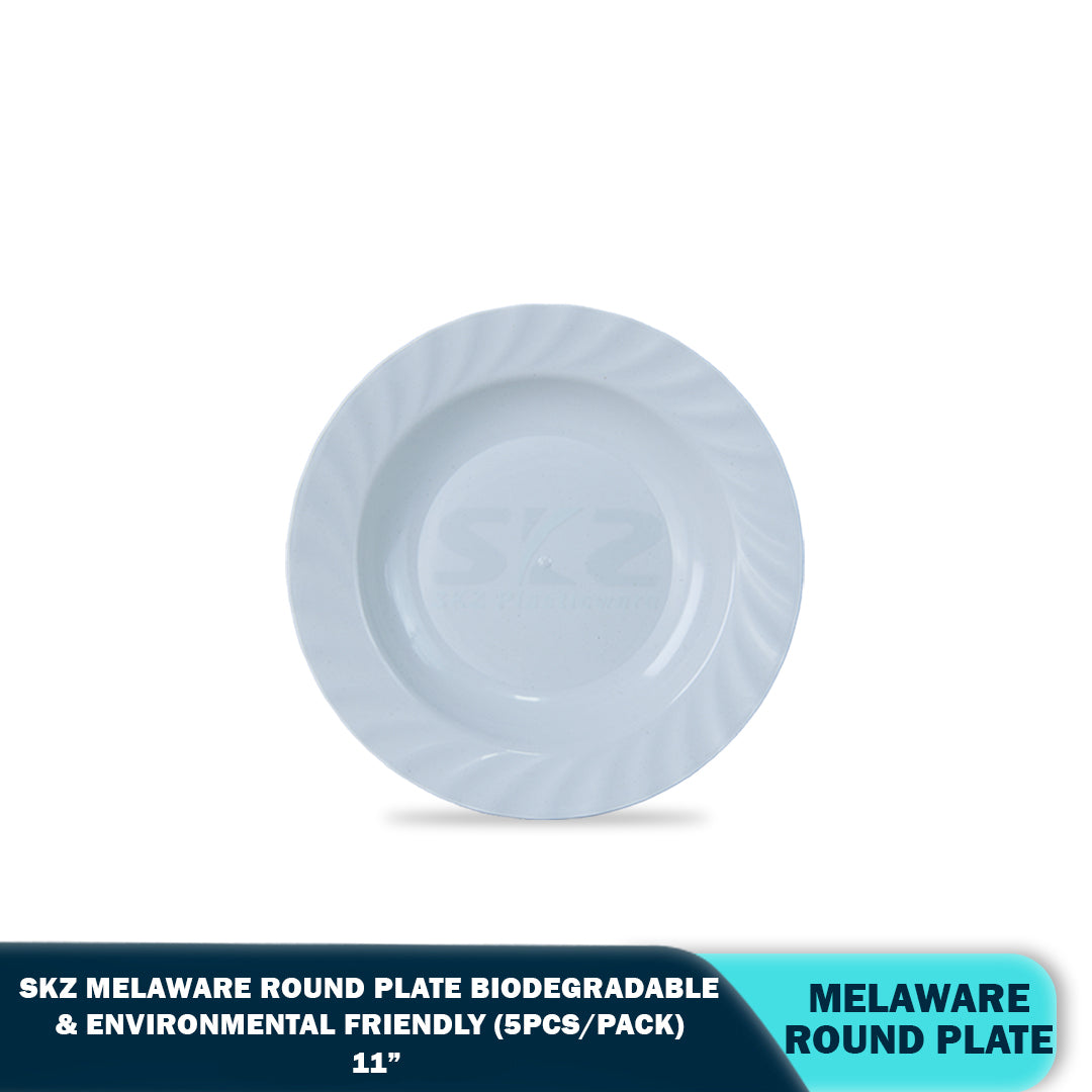SKZ BUCKWHEAT ROUND PLATE 11"(5PCS/PACK)