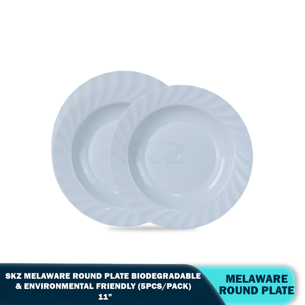 SKZ BUCKWHEAT ROUND PLATE 11"(5PCS/PACK)