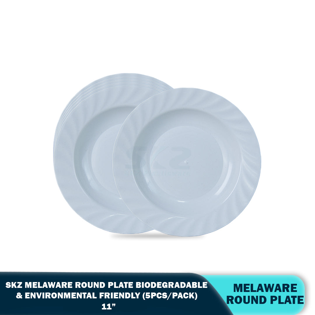 SKZ BUCKWHEAT ROUND PLATE 11"(5PCS/PACK)