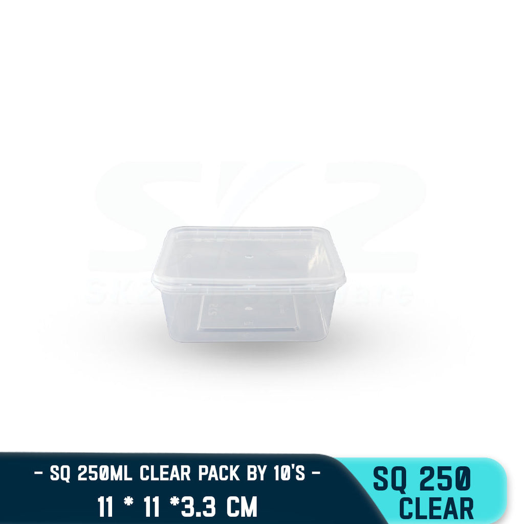 SKZ/PK/SQ250/10/PACK/CLEAR