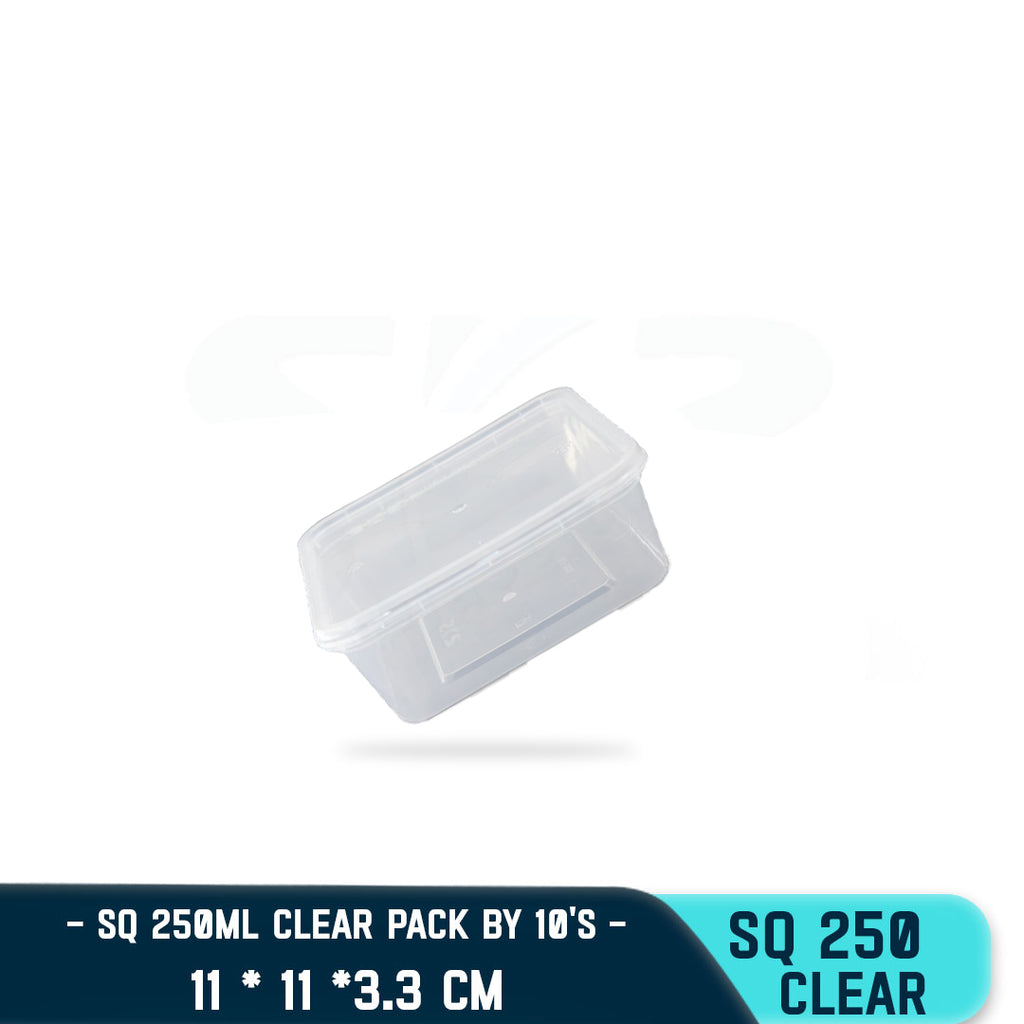 SKZ/PK/SQ250/10/PACK/CLEAR