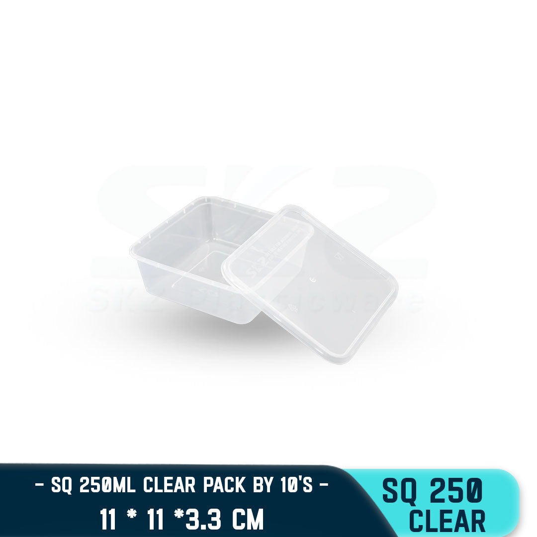 SKZ/PK/SQ250/10/PACK/CLEAR