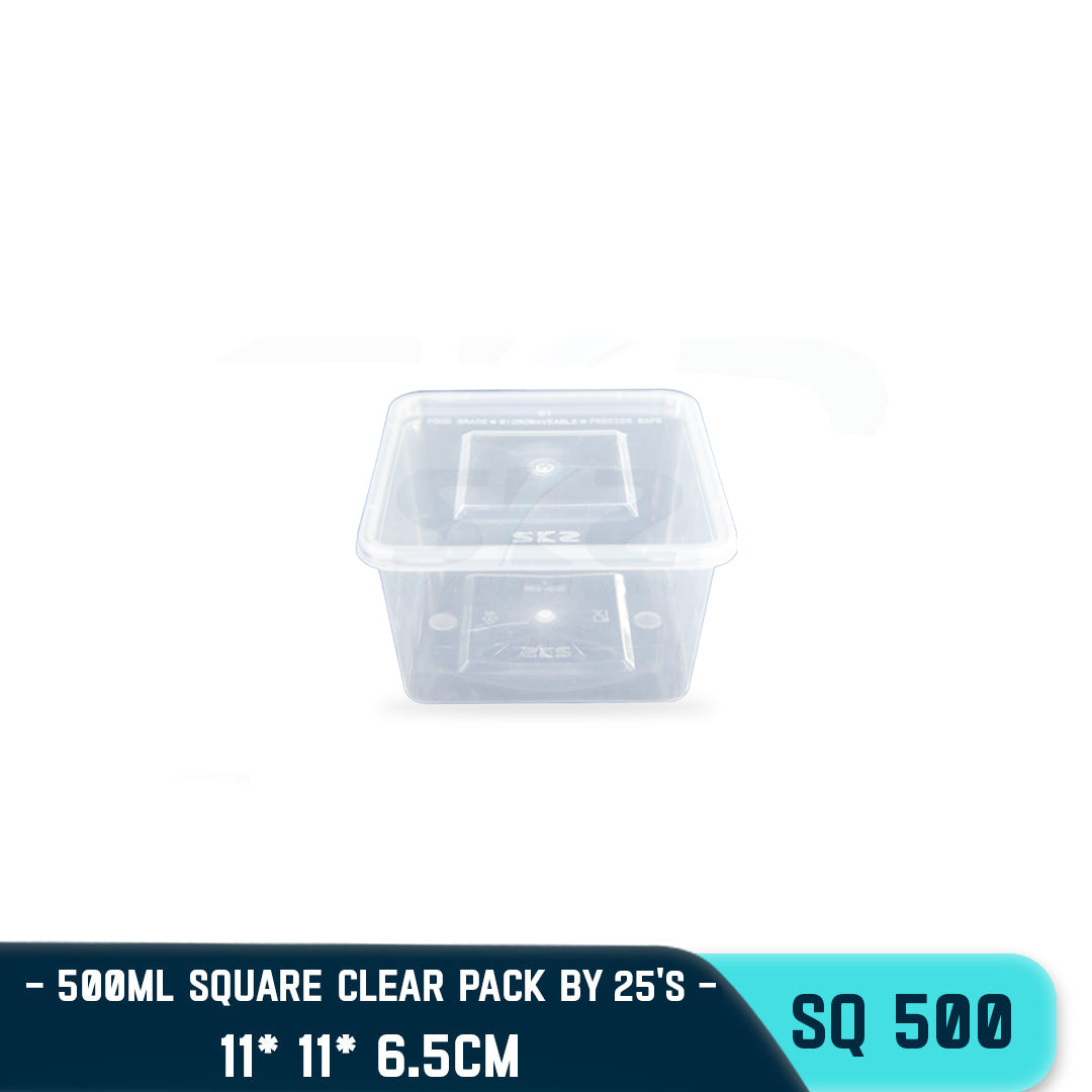 SKZ/SQ500/25/PACK/CLEAR