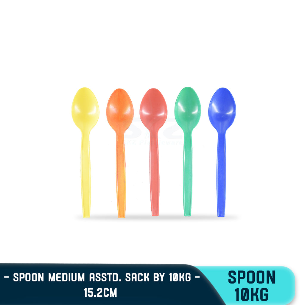 SKZ PLASTIC FOOD SPOON 2 (10KG/SACK)