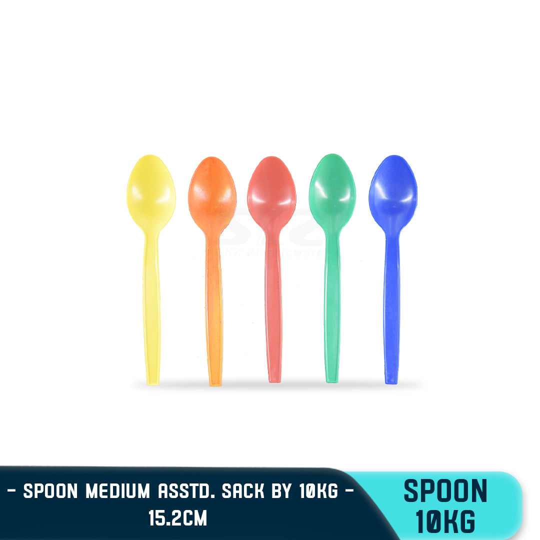 SKZ PLASTIC FOOD SPOON 2 (10KG/SACK)