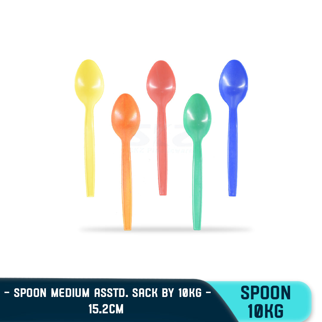 SKZ PLASTIC FOOD SPOON 2 (10KG/SACK)