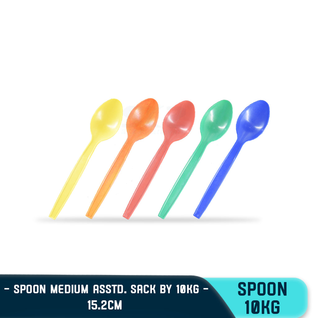 SKZ PLASTIC FOOD SPOON 2 (10KG/SACK)