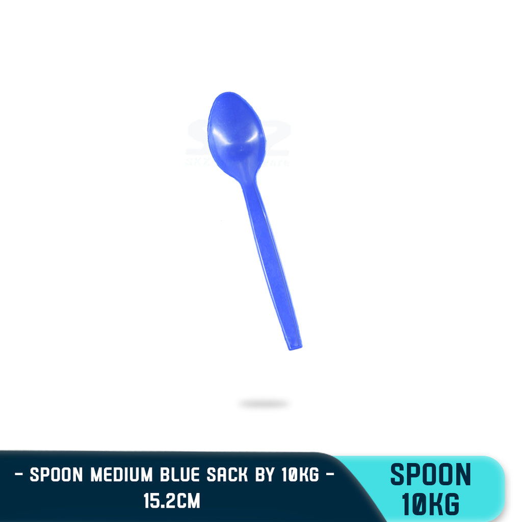 SKZ PLASTIC FOOD SPOON 2 (10KG/SACK)