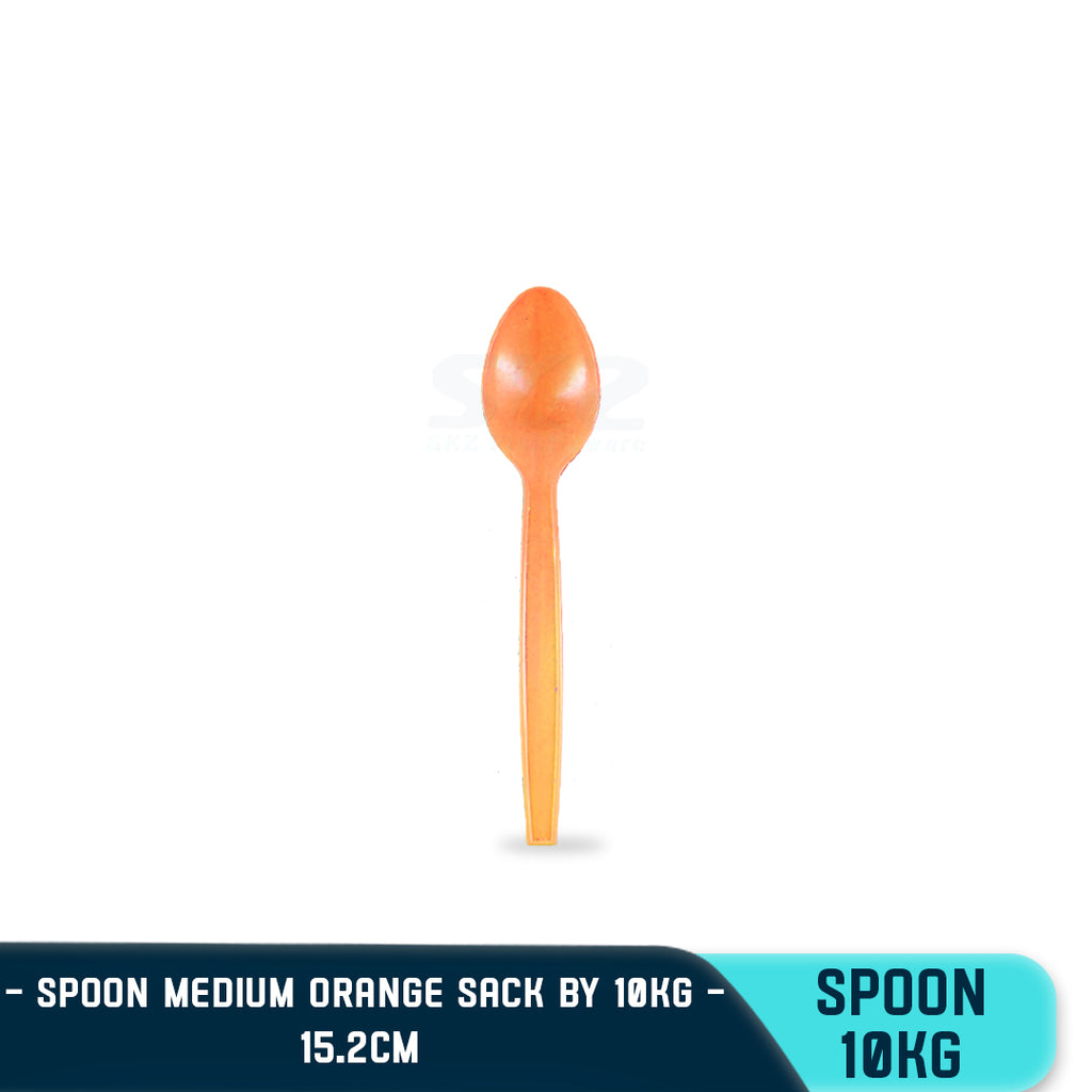 SKZ PLASTIC FOOD SPOON 2 (10KG/SACK)