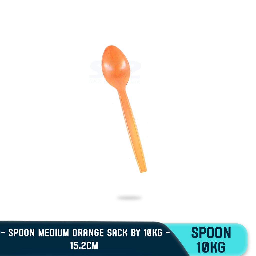 SKZ PLASTIC FOOD SPOON 2 (10KG/SACK)