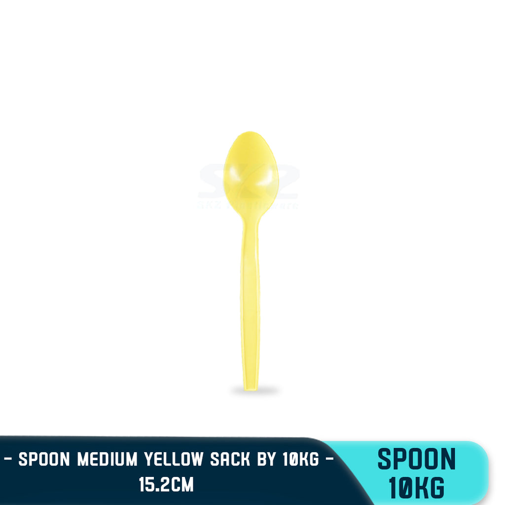 SKZ PLASTIC FOOD SPOON 2 (10KG/SACK)