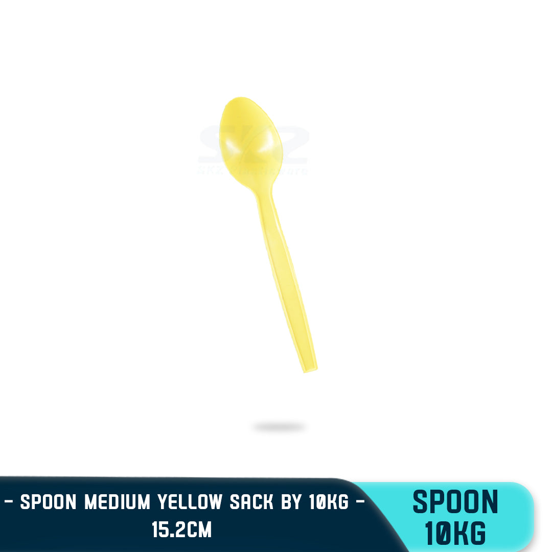 SKZ PLASTIC FOOD SPOON 2 (10KG/SACK)
