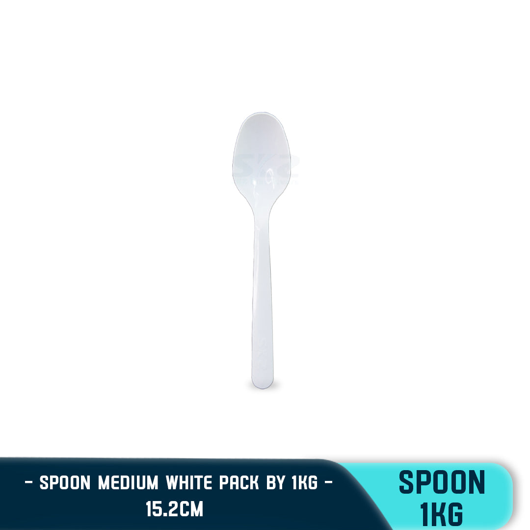 SKZ PLASTIC FOOD SPOON (1KG/PACK)