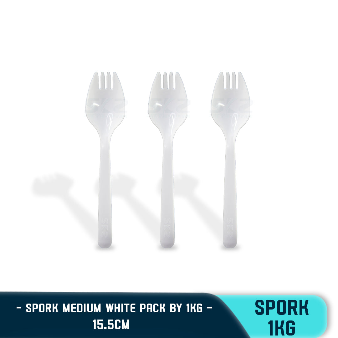 SKZ PLASTIC FOOD SPORK (1KG/PACK)