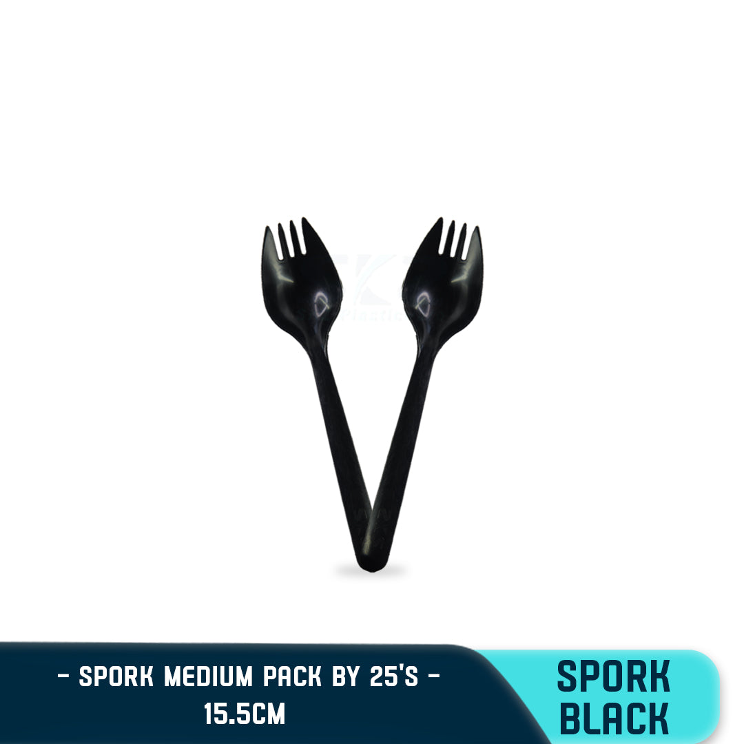 SKZ PLASTIC FOOD SPORK (25PCS/PACK)