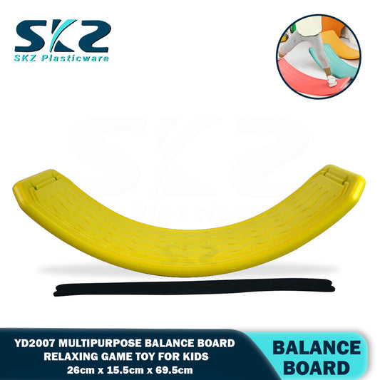 Balance Board Child Seesaw Yoga Board Wooden Waldorf Board for Sensory Training