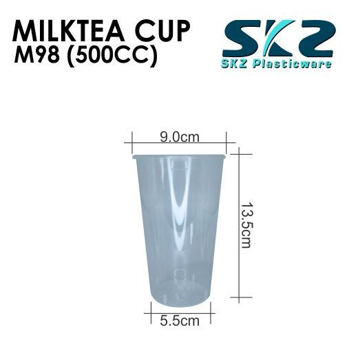 SKZ MILKTEA Y AND U HARD CUP (500CC, 700CC 700CC FROSTED) ENVIRONMENTAL FRIENDLY MILKTEA CUP