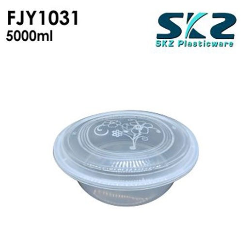 NEW (FJY-1031) CLEAR CONTAINER RECTANGULAR SERIES 3500ML ENVIRONMENTAL FRIENDLY FOOD STORAGE