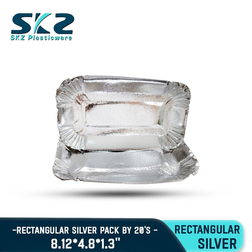 DISPOSABLE 4X7 SILVER LAMINATED