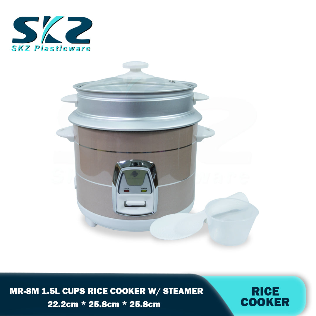 0.6/ 1L/ 1.2L-Large Rice cooker and Rice Cooker with Steamer