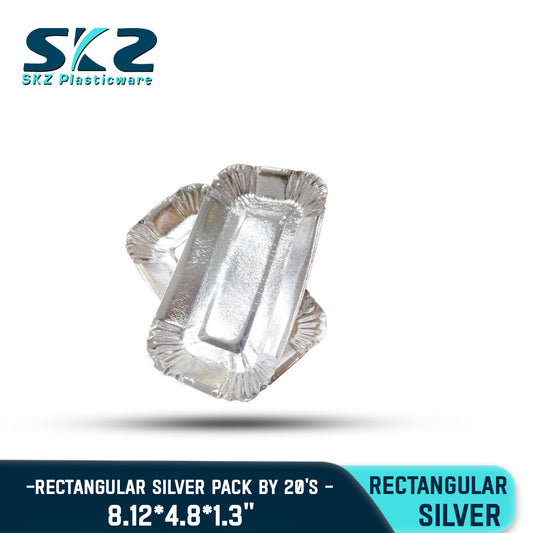 DISPOSABLE 4X7 SILVER LAMINATED
