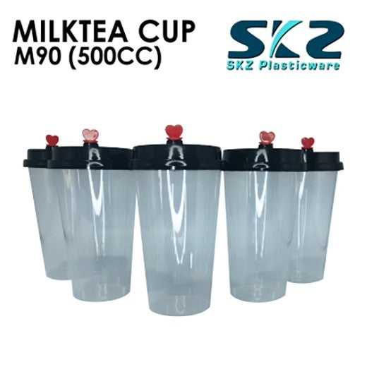 SKZ MILKTEA Y AND U HARD CUP (500CC, 700CC 700CC FROSTED) ENVIRONMENTAL FRIENDLY MILKTEA CUP