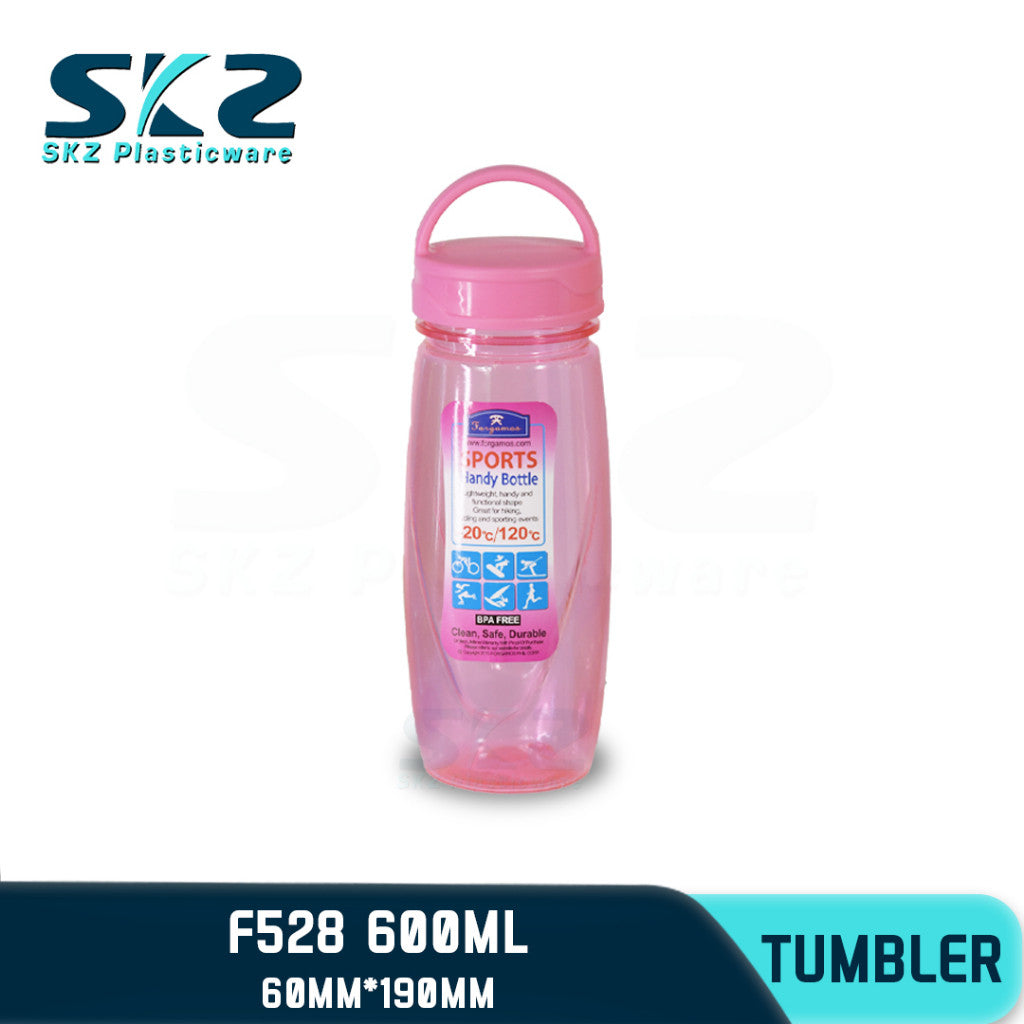 SKZ 600ml [F528] PORTABLE SPORTS WATER BOTTLE BPA FREE