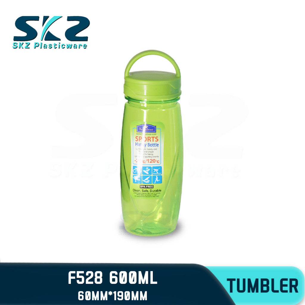 SKZ 600ml [F528] PORTABLE SPORTS WATER BOTTLE BPA FREE