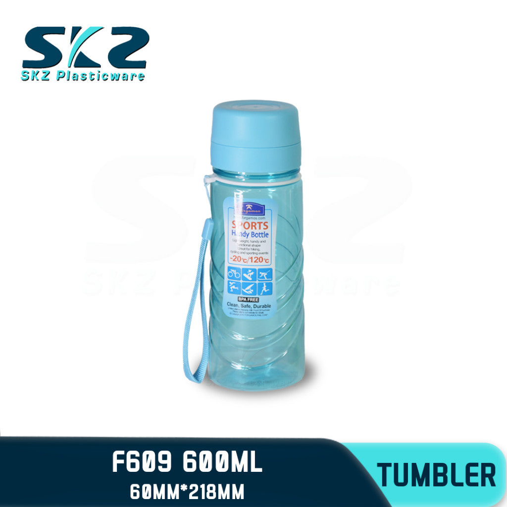 SKZ 600ml [609] PORTABLE SPORTS WATER BOTTLE BPA FREE