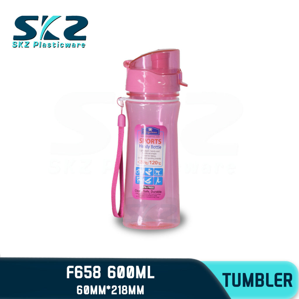 SKZ 600ml [658] PORTABLE SPORTS WATER BOTTLE BPA FREE