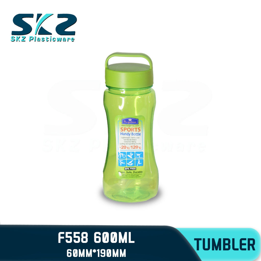 SKZ 600ml [F558] PORTABLE SPORTS WATER BOTTLE BPA FREE