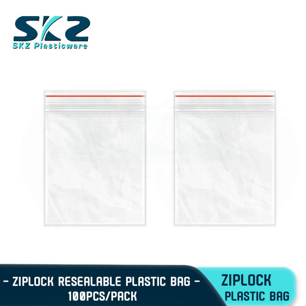 SKZ ZIPLOCK RELEASABLE BAG QUICK SEAL 100PCS/PACK