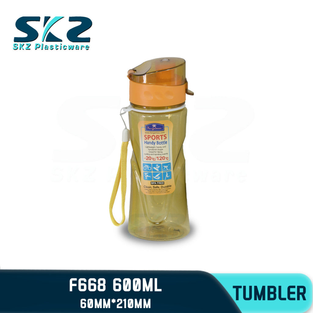 SKZ 600ml [668] PORTABLE SPORTS WATER BOTTLE BPA FREE