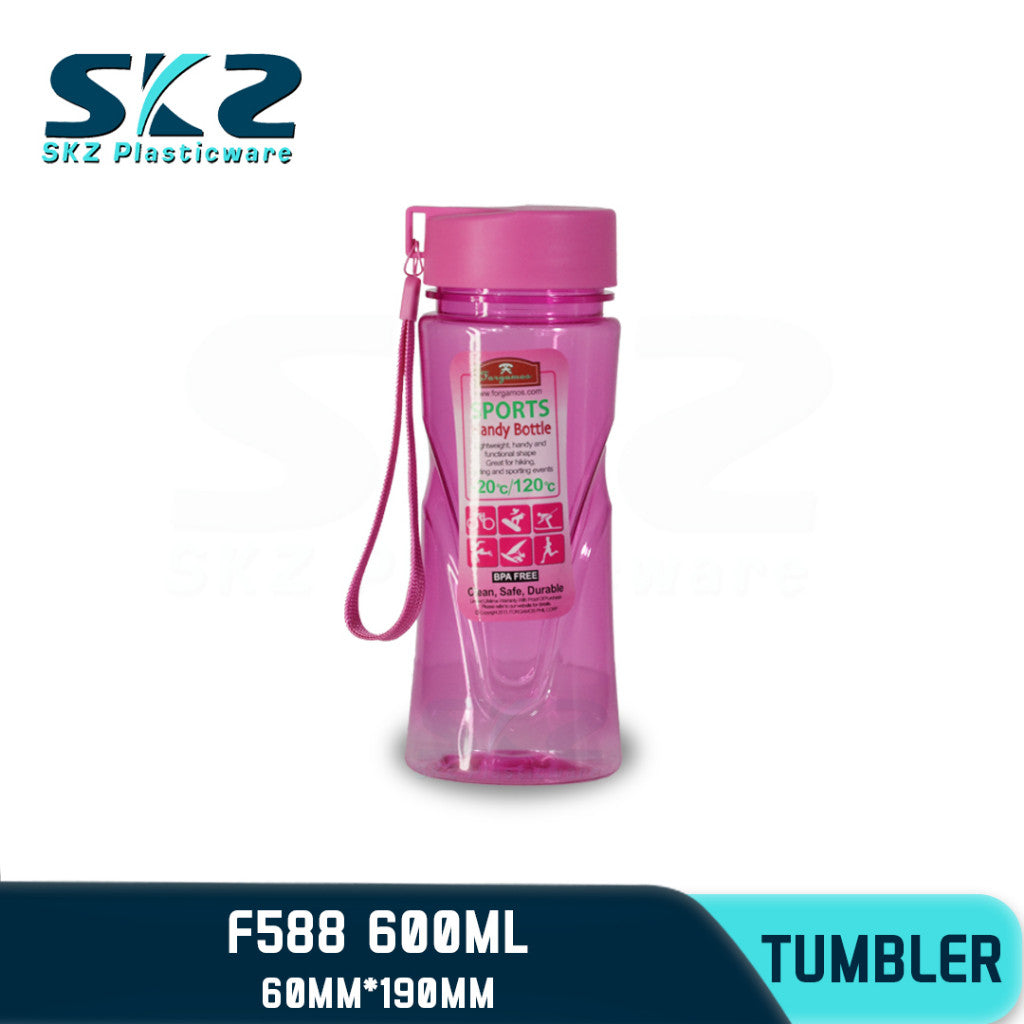 SKZ 600ml [588] PORTABLE SPORTS WATER BOTTLE BPA FREE