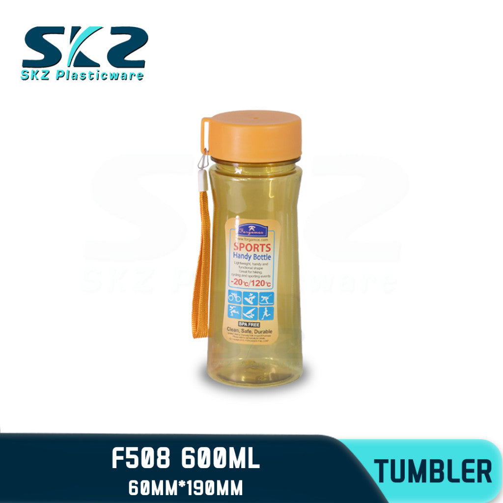 SKZ 600ml [F508] PORTABLE SPORTS WATER BOTTLE BPA FREE