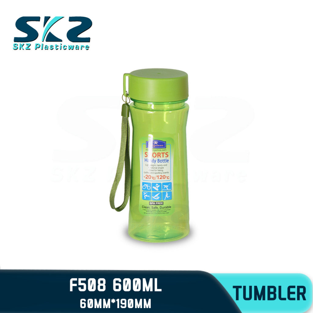 SKZ 600ml [F508] PORTABLE SPORTS WATER BOTTLE BPA FREE