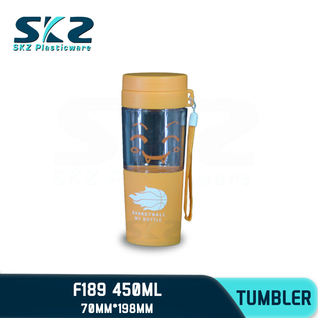 SKZ  450ml [F189] PORTABLE SPORTS WATER BOTTLE BPA FREE