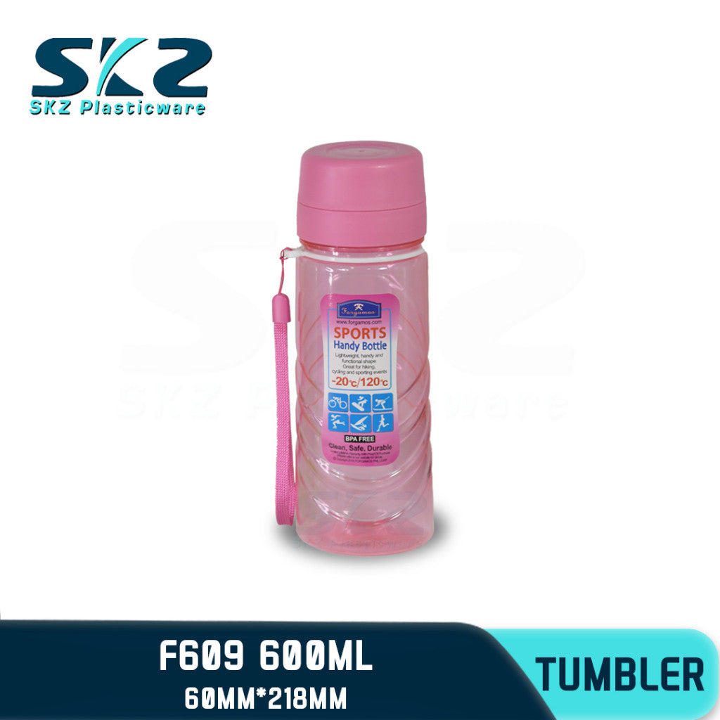 SKZ 600ml [609] PORTABLE SPORTS WATER BOTTLE BPA FREE
