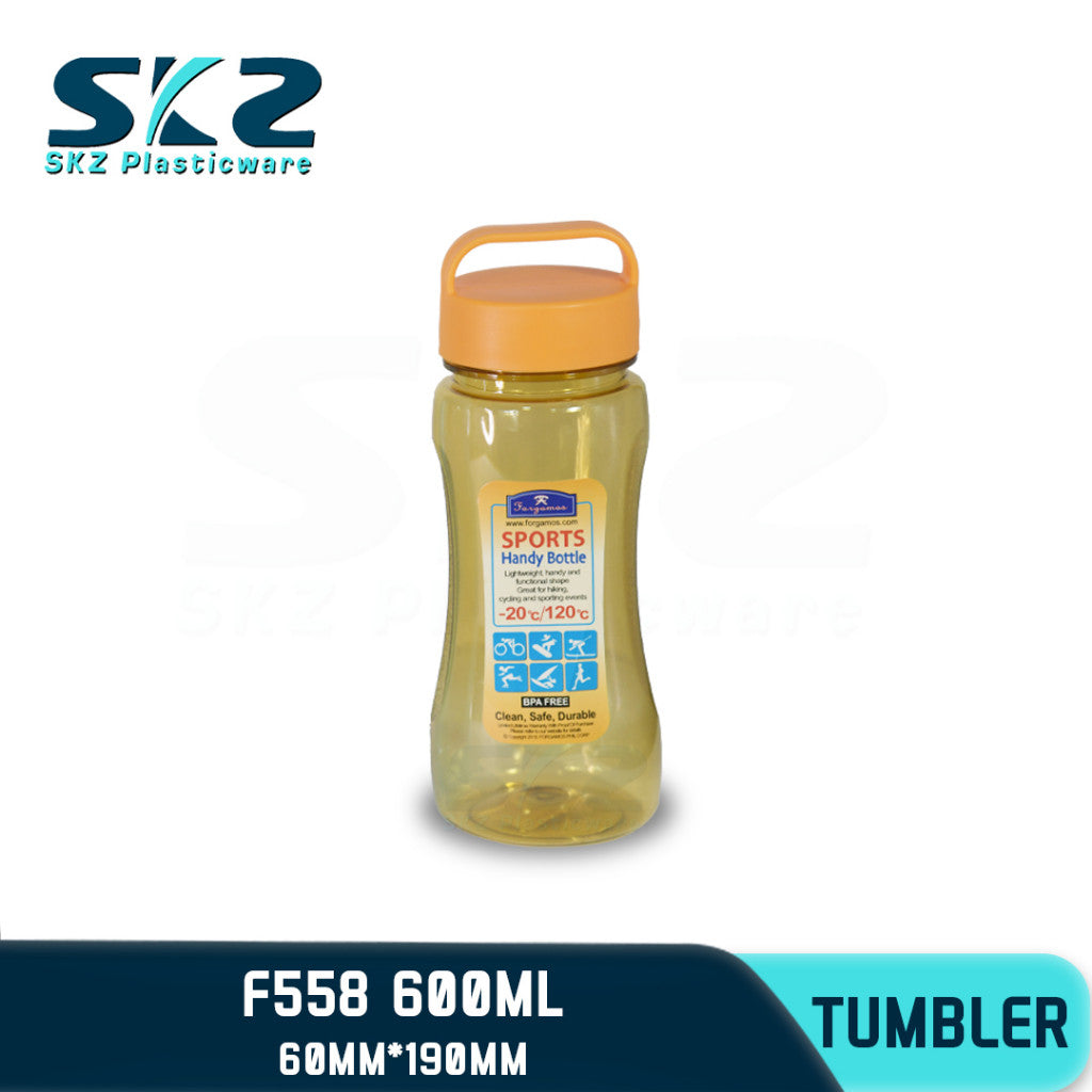 SKZ 600ml [F558] PORTABLE SPORTS WATER BOTTLE BPA FREE