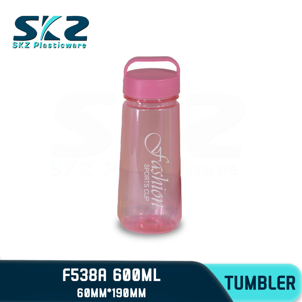 SKZ 600ml [F538-A] PORTABLE SPORTS WATER BOTTLE BPA FREE
