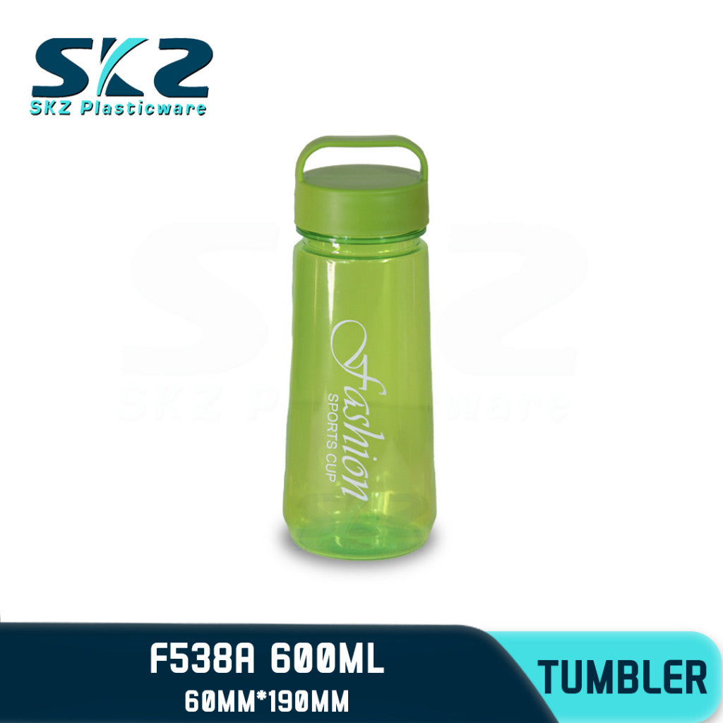 SKZ 600ml [F538-A] PORTABLE SPORTS WATER BOTTLE BPA FREE