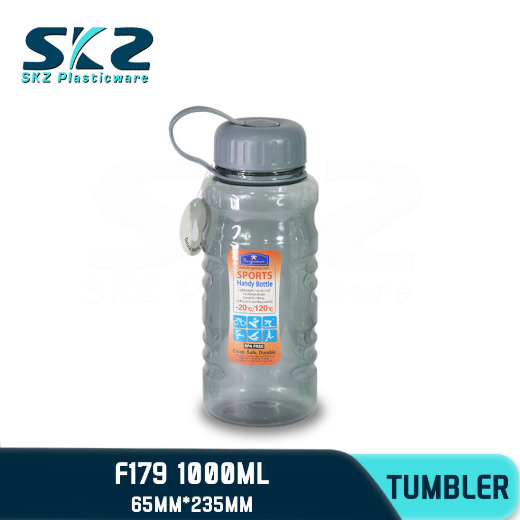 SKZ  1000ml [F179] PORTABLE SPORTS WATER BOTTLE BPA FREE