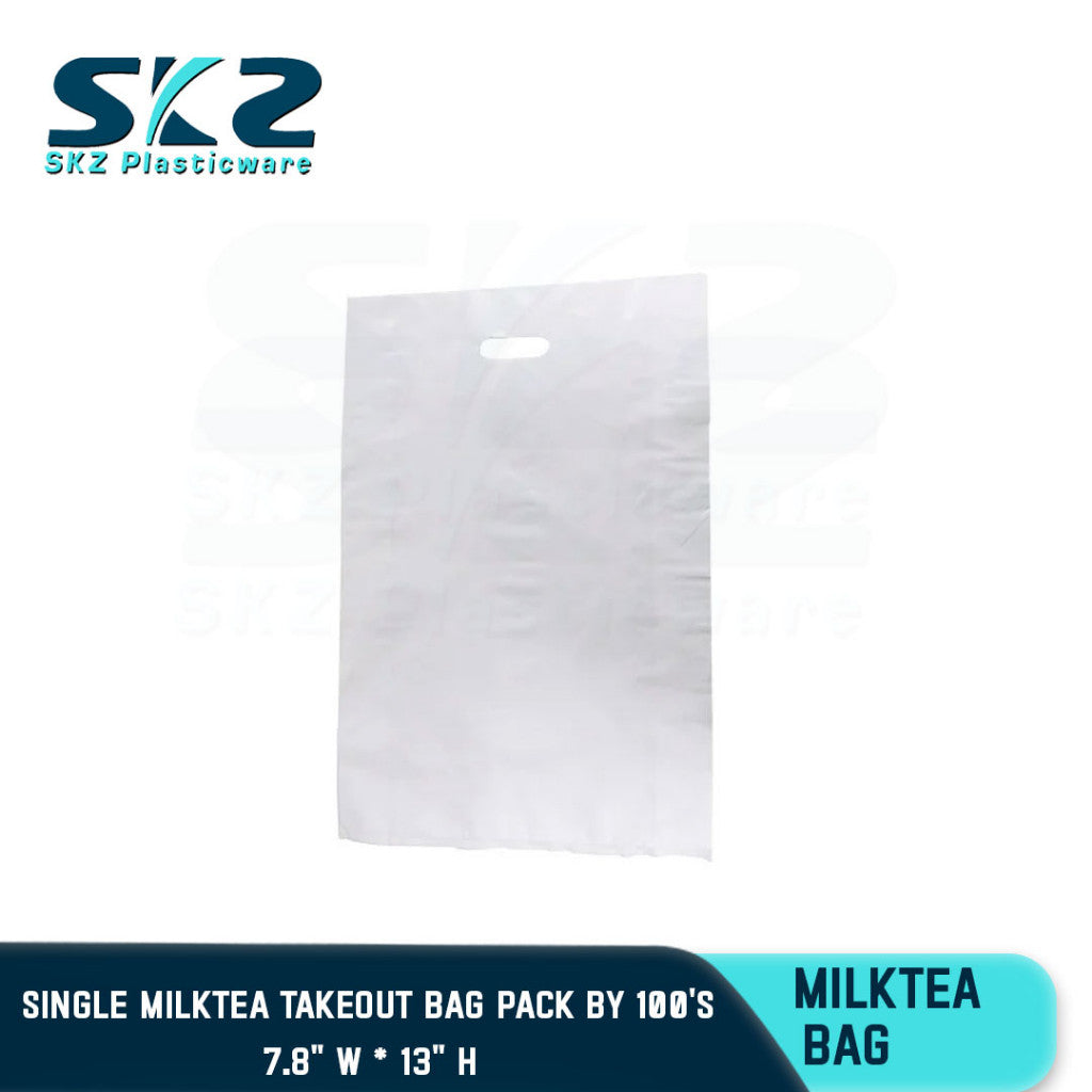SKZ Milktea Platic Bags Double and Single